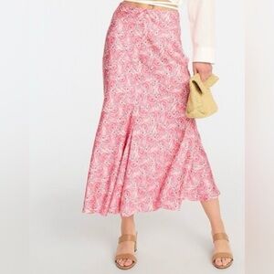 J. Crew Pink Paisley Women's Skirt